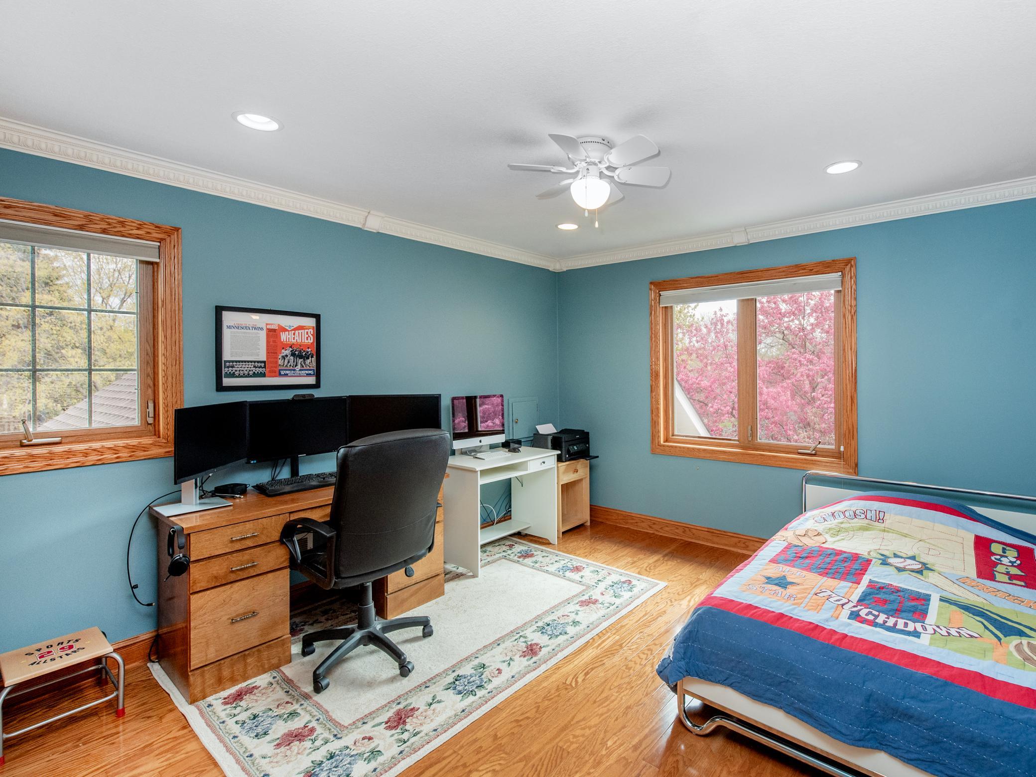 Upper level bedroom.