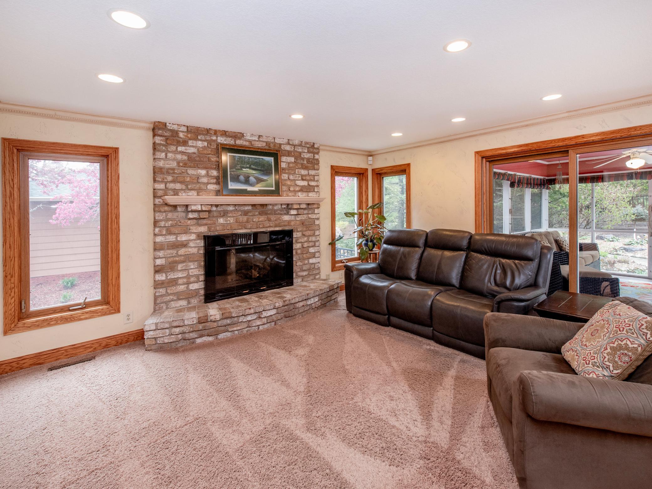 Main floor family room.
