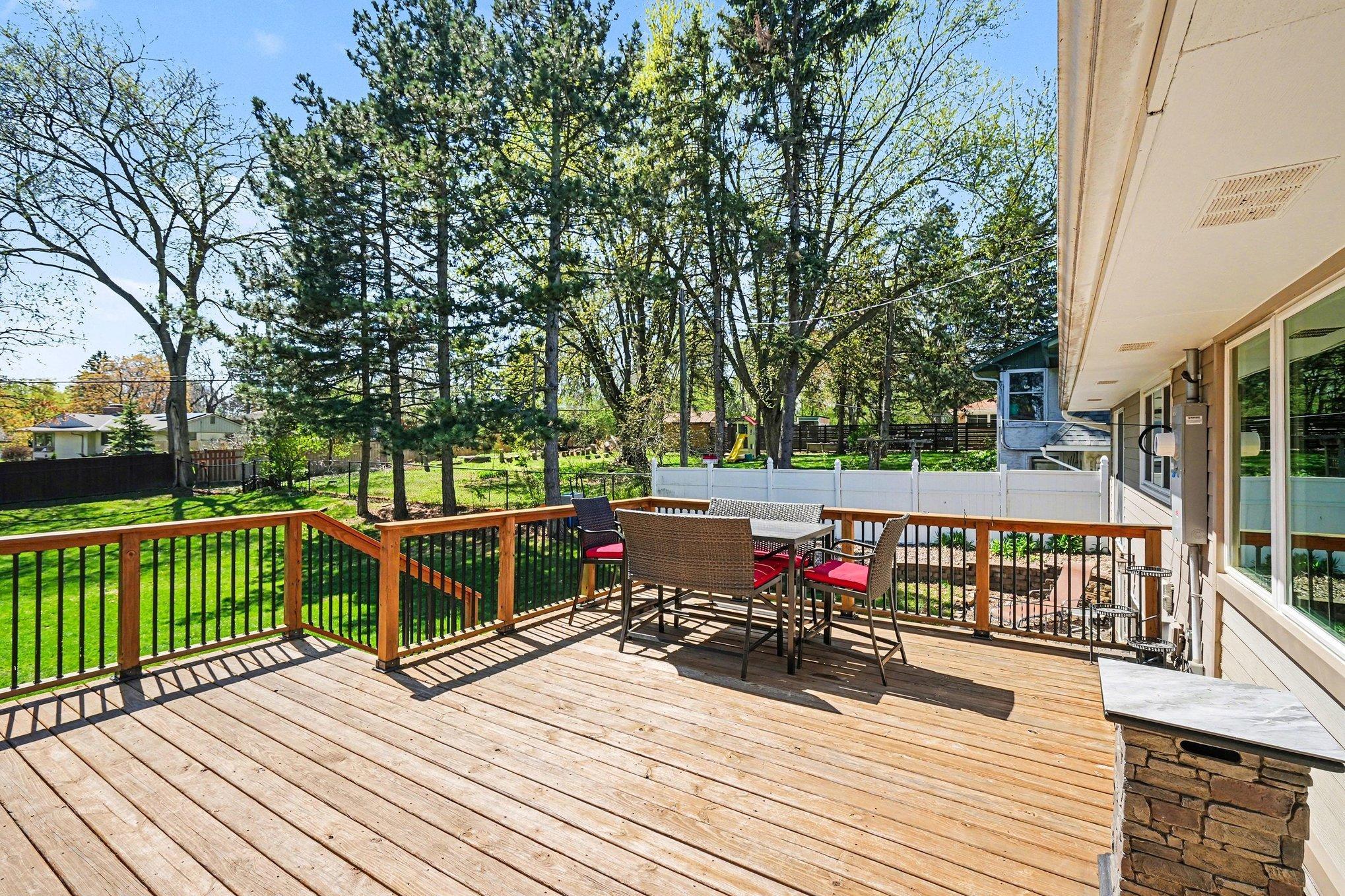 Large deck