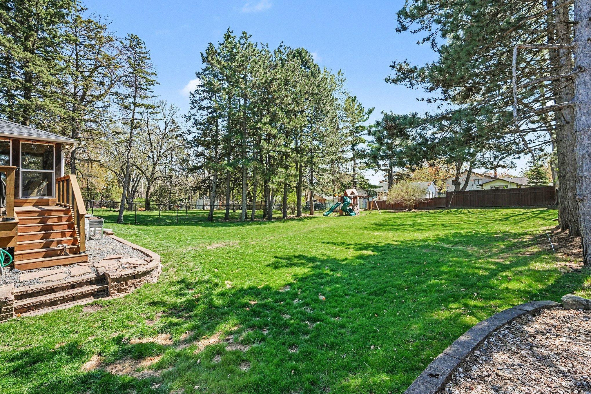 .34 acre lot!
