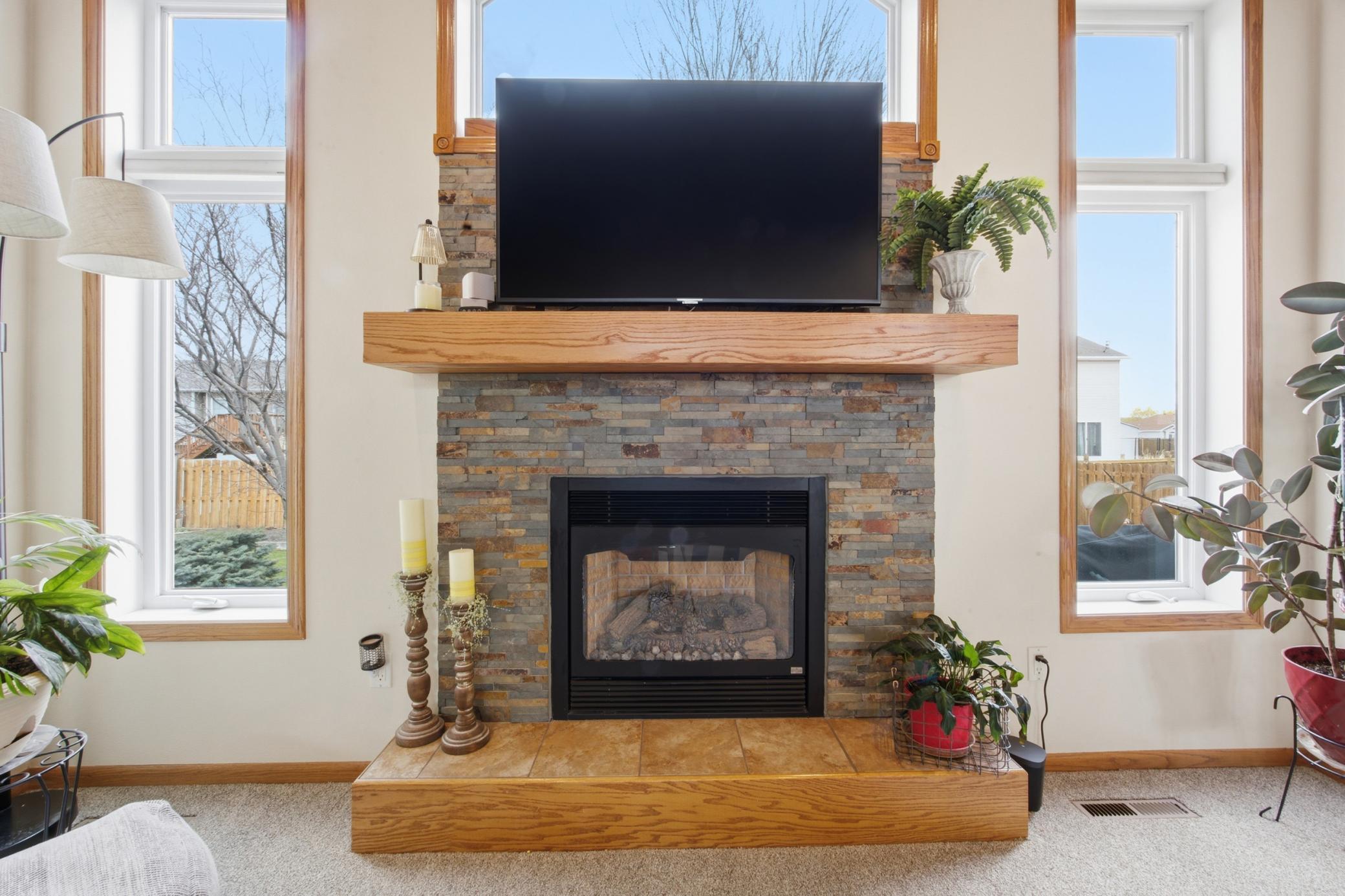 Living Room Fireplace