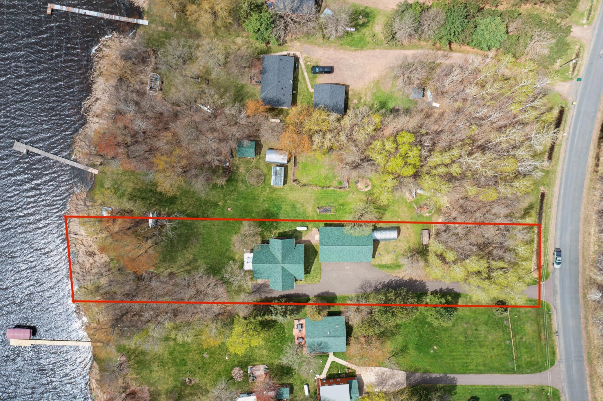 Approx Lot Line House