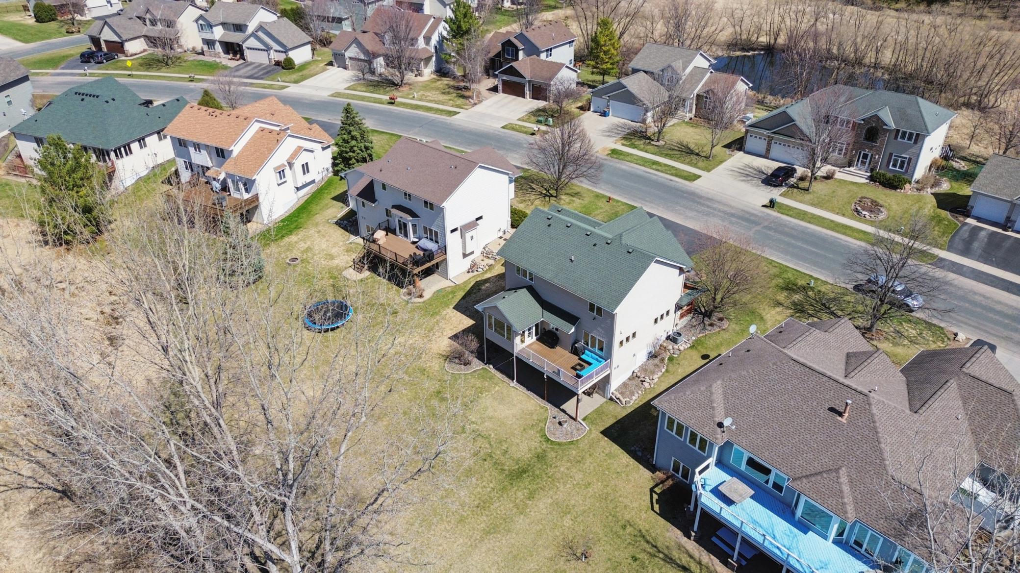 Large Deck and Backyard