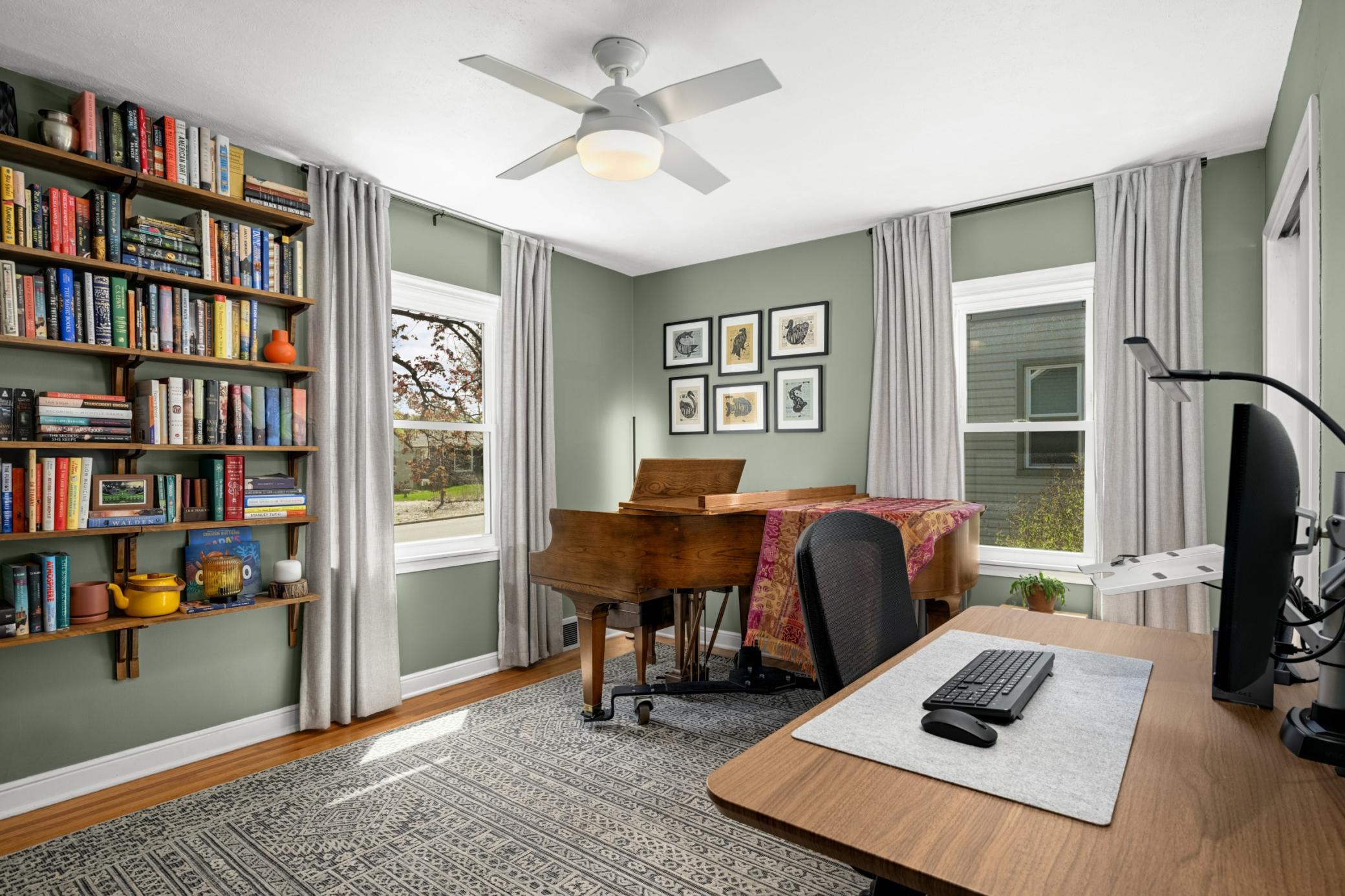 Main level bedroom.