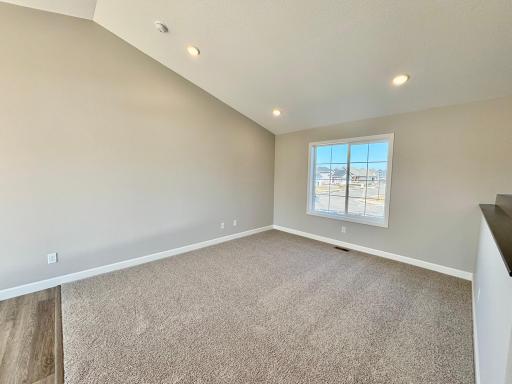 Living Room - The Weston at 11359 5th St NE in River's Edge!