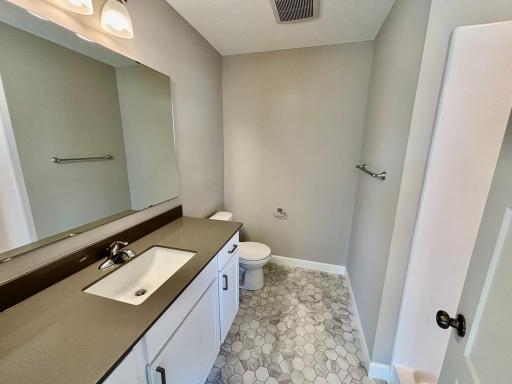 Lower Level 3/4 Bath - The Weston at 11359 5th St NE in River's Edge!