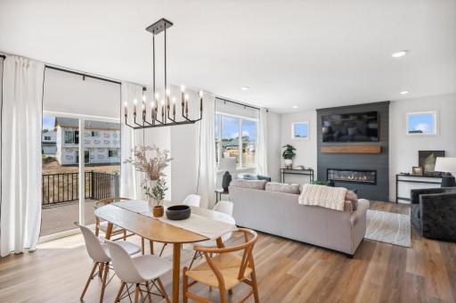 Dining Room - The Brookview at 11367 5th St NE!