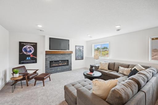 Finished Basement - The Brookview at 11367 5th St NE!