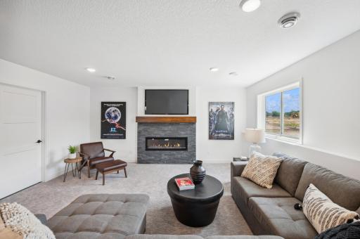 Finished Basement - The Brookview at 11367 5th St NE!