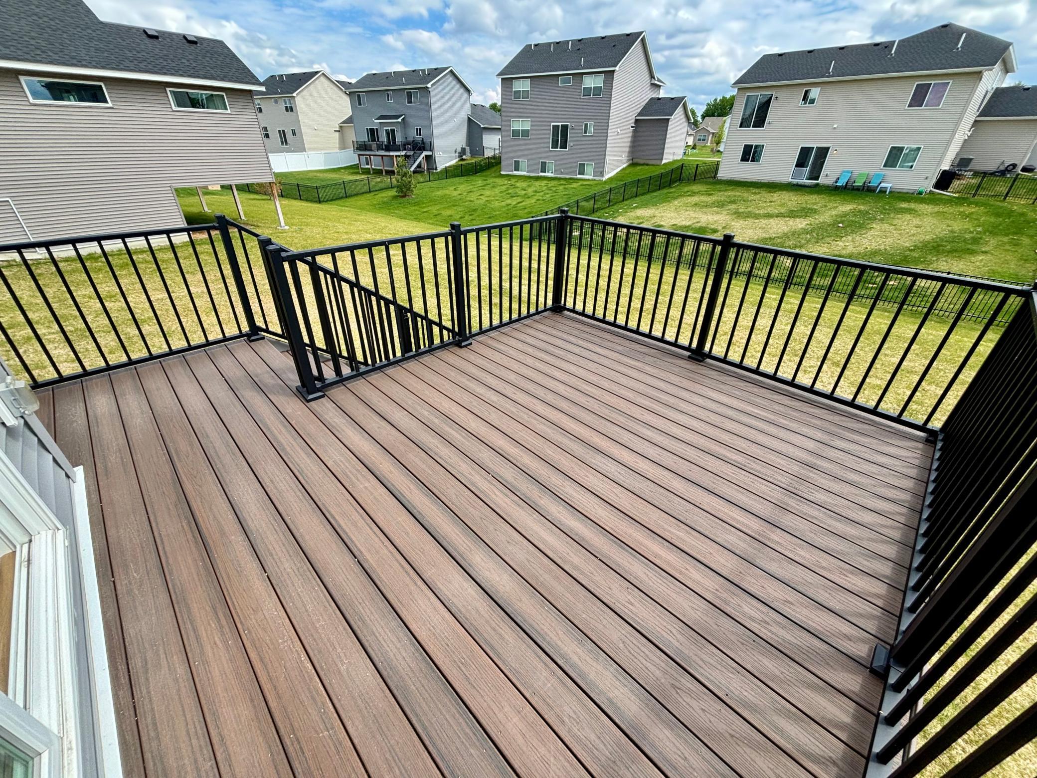 Deck - The Brookview at 11367 5th St NE!