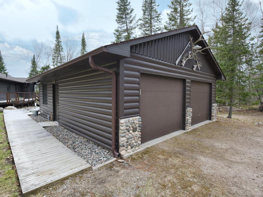 Garage and workshop