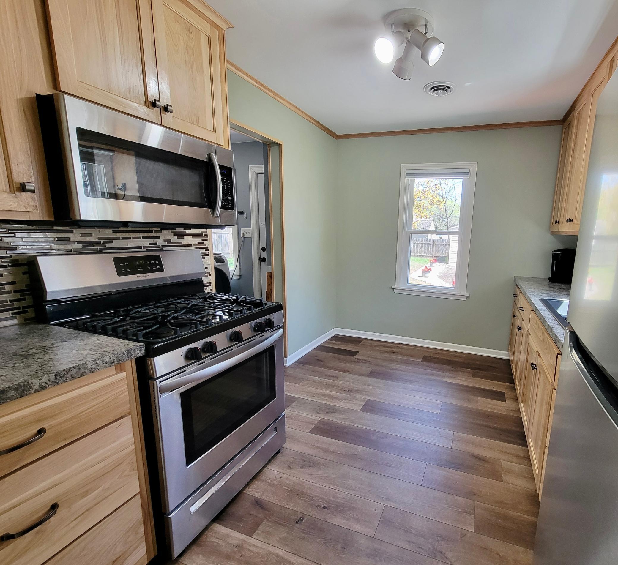 Note the space for you kitchen table