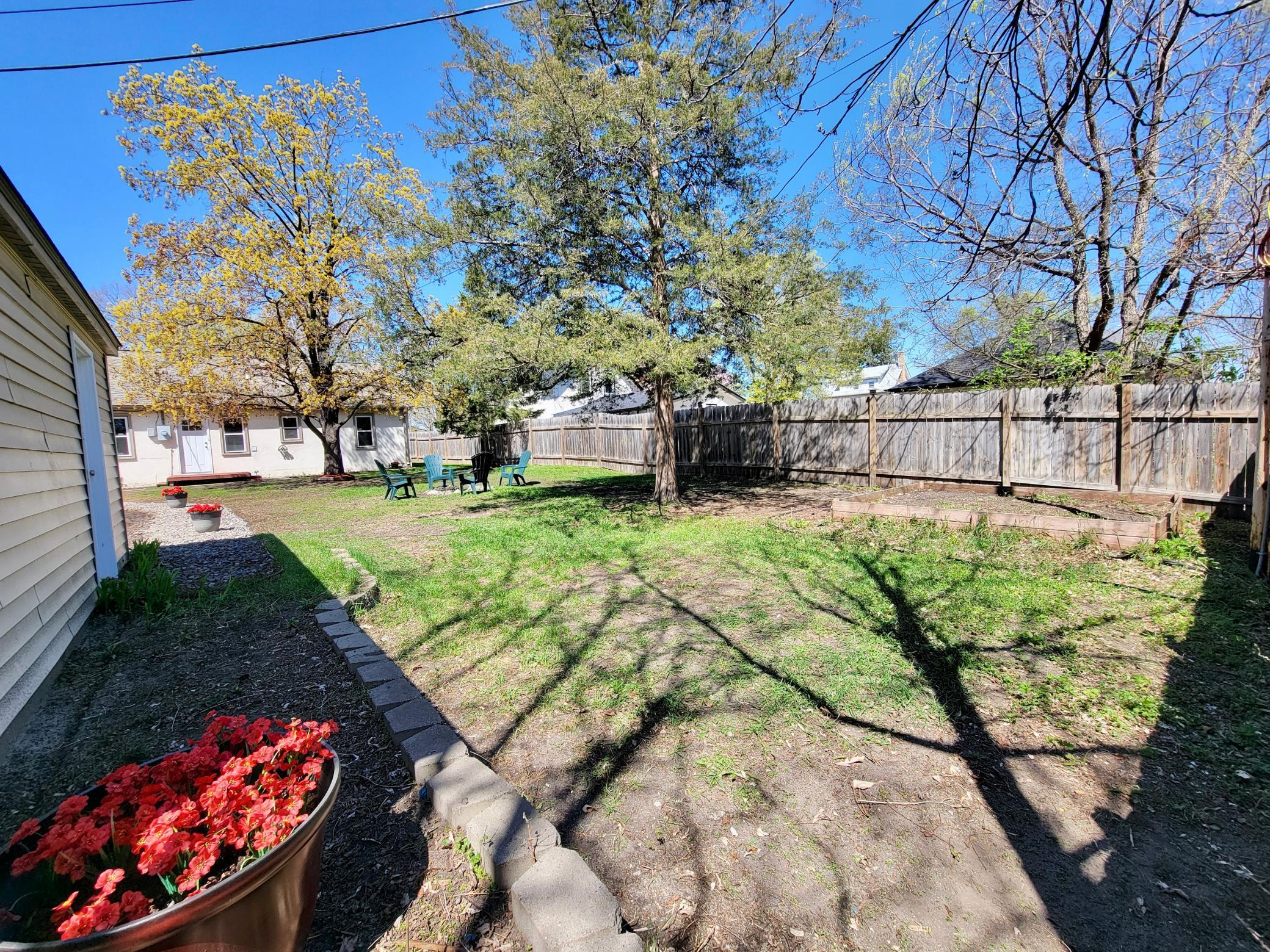Another full view of the yard
