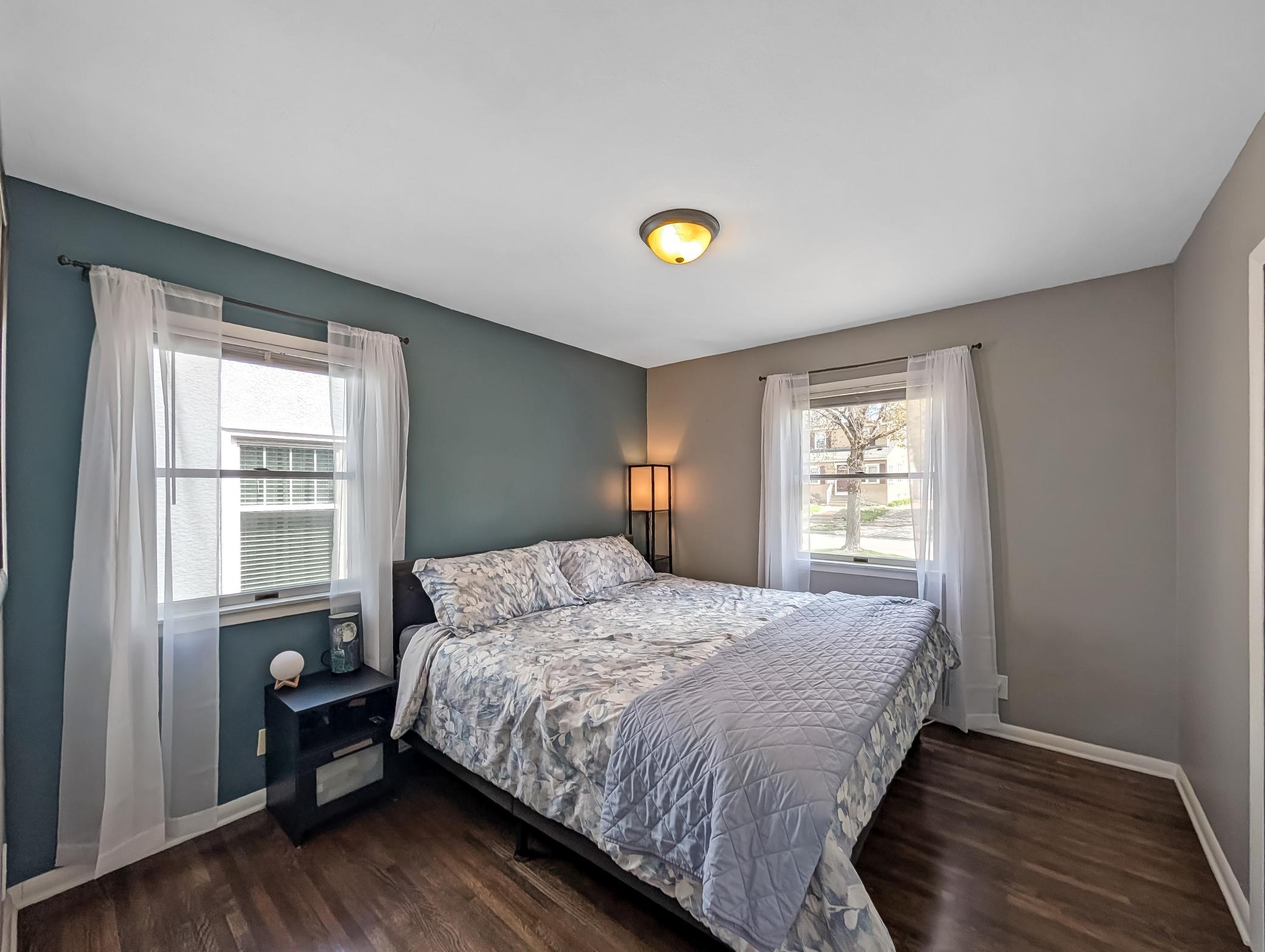 Main floor bedroom with stunning window light!