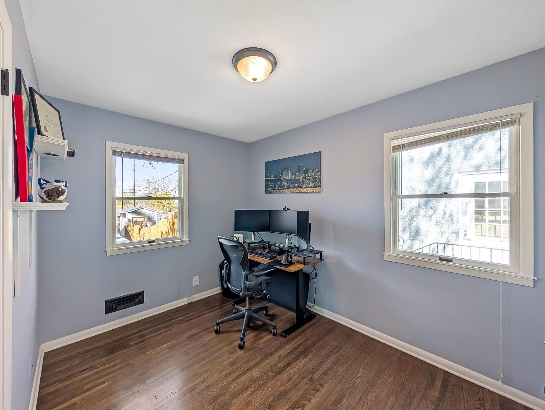 Second bedroom/office on the first floor!