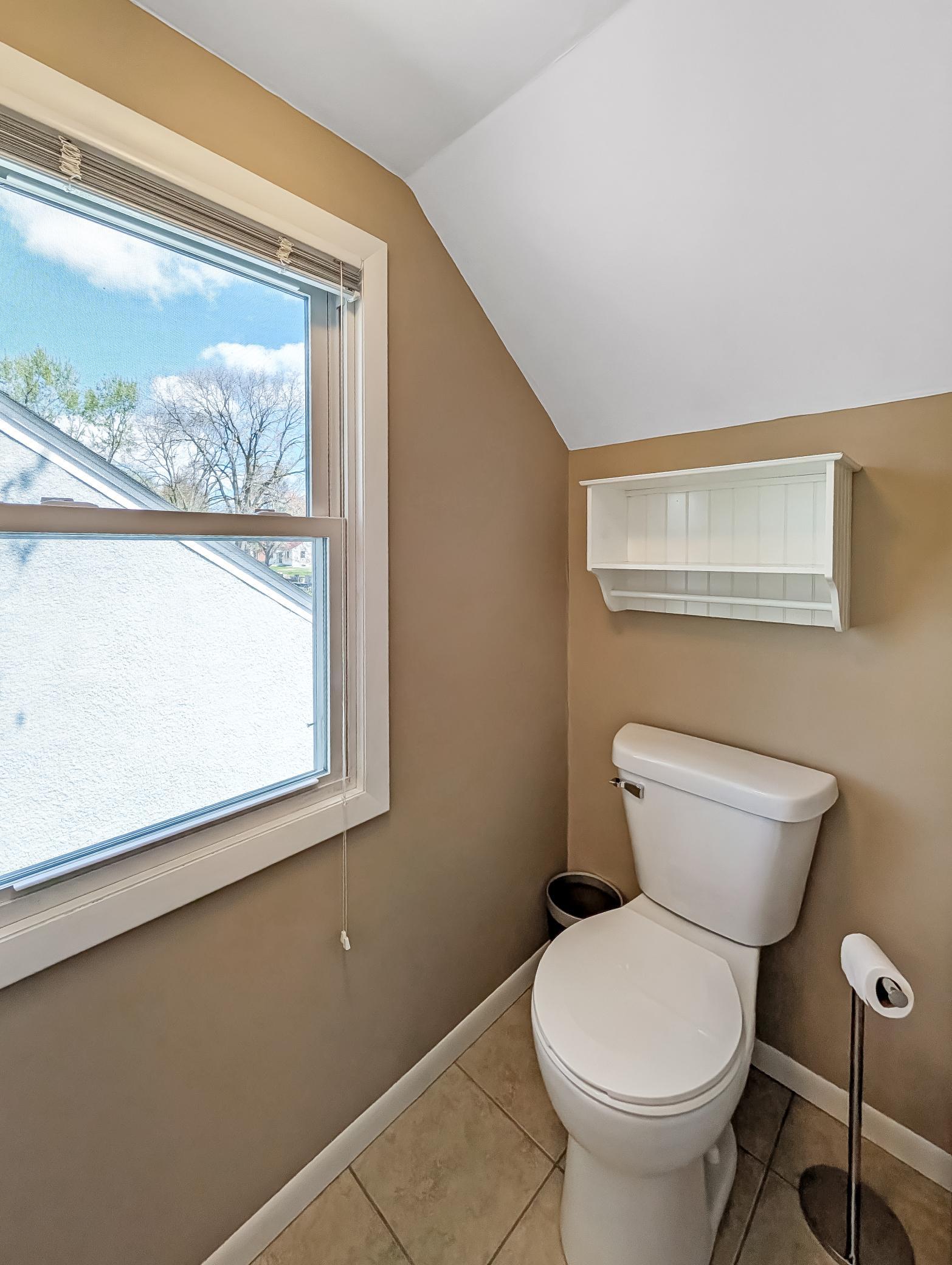 Upper level also features a half bath for convenience and privacy!