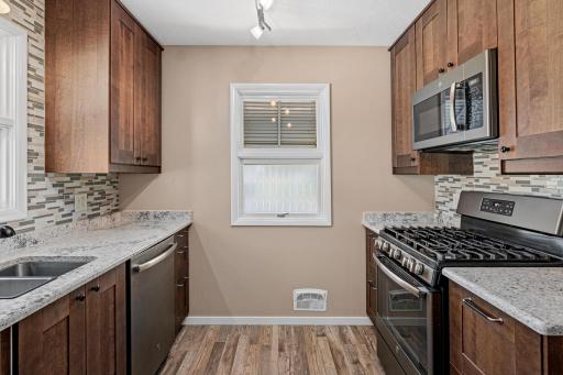 Second window adds extra light and warmth to the space.