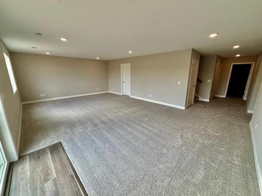 Finished Walkout Lower Level - The Madison Rambler at 937 Kepler Ave NE in Oakview Ridge!
