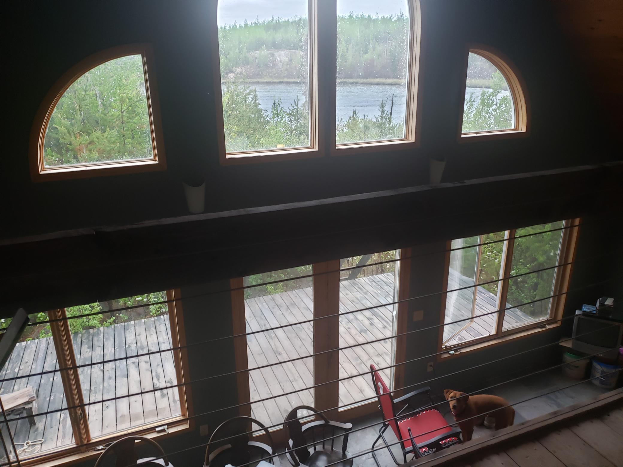 A view from the loft