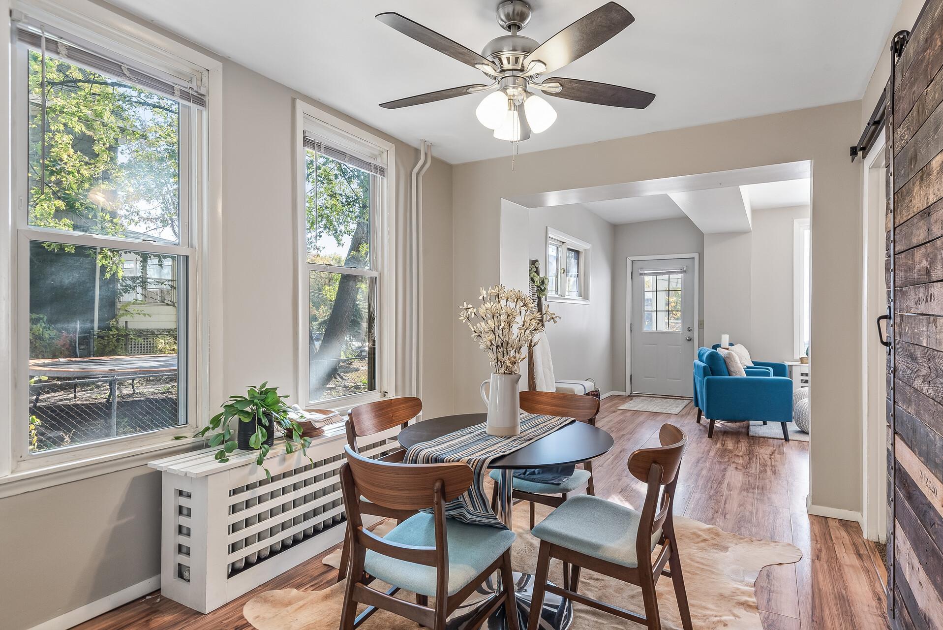 Spacious dining room for all your gatherings