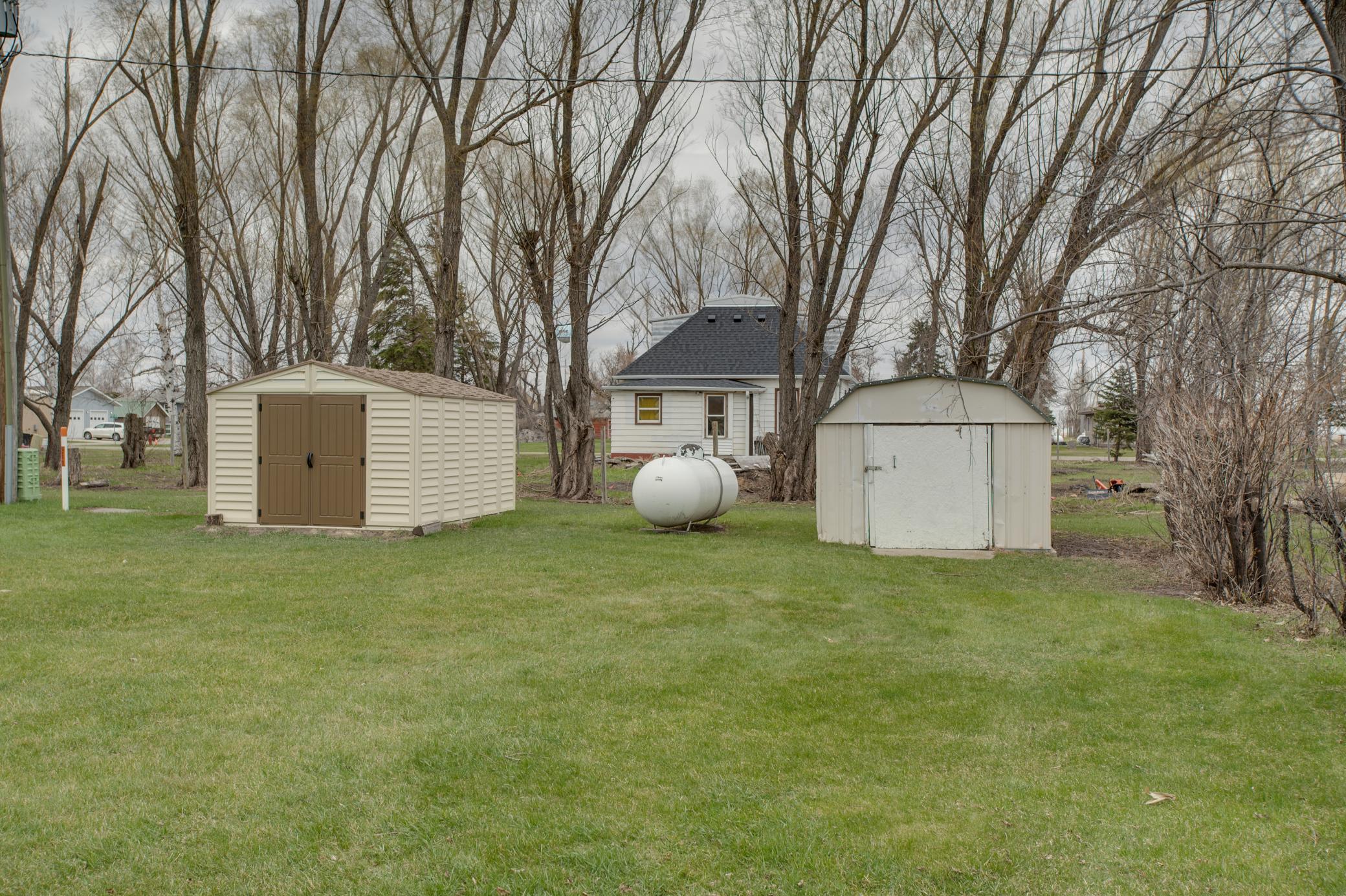 2 Sheds Included - Propane Tank Owned