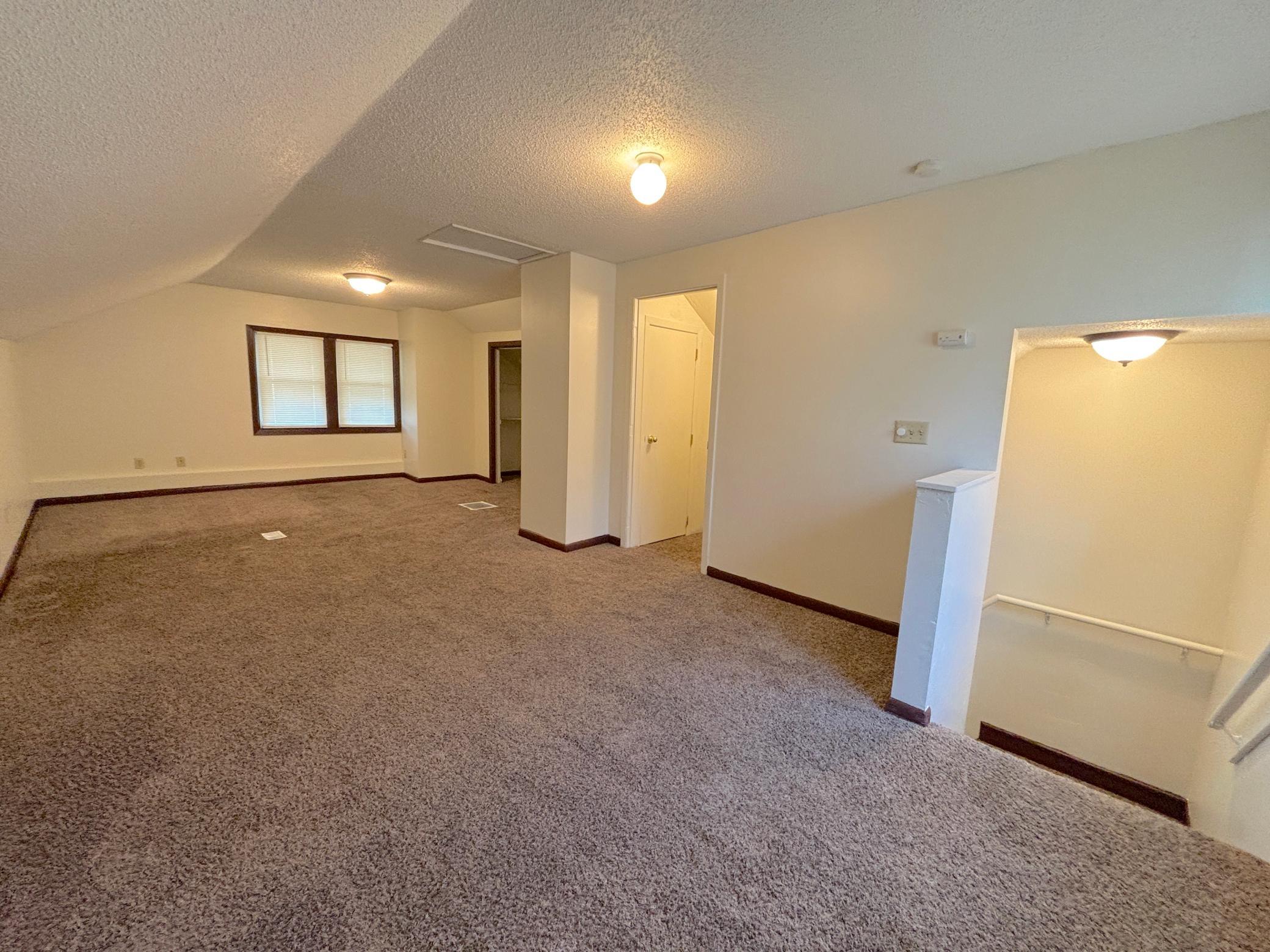 Upstairs space