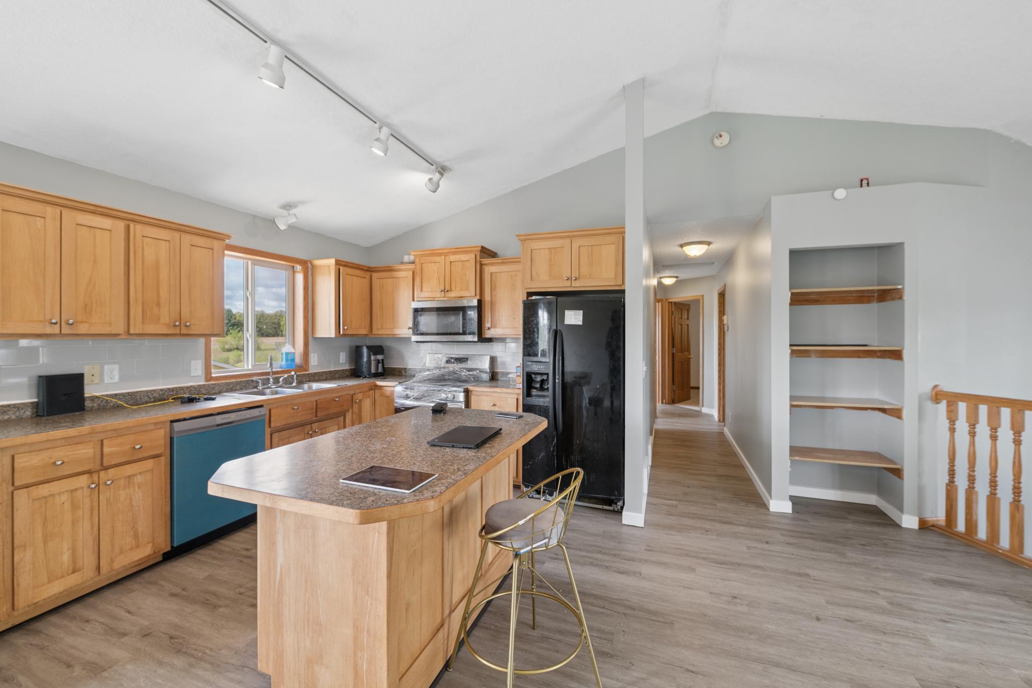 New stainless steel appliances (not pictured)