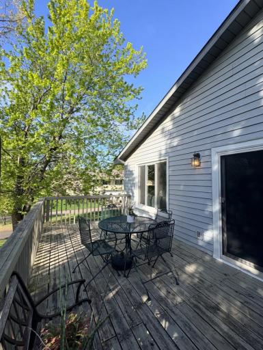 Private Deck (main level)