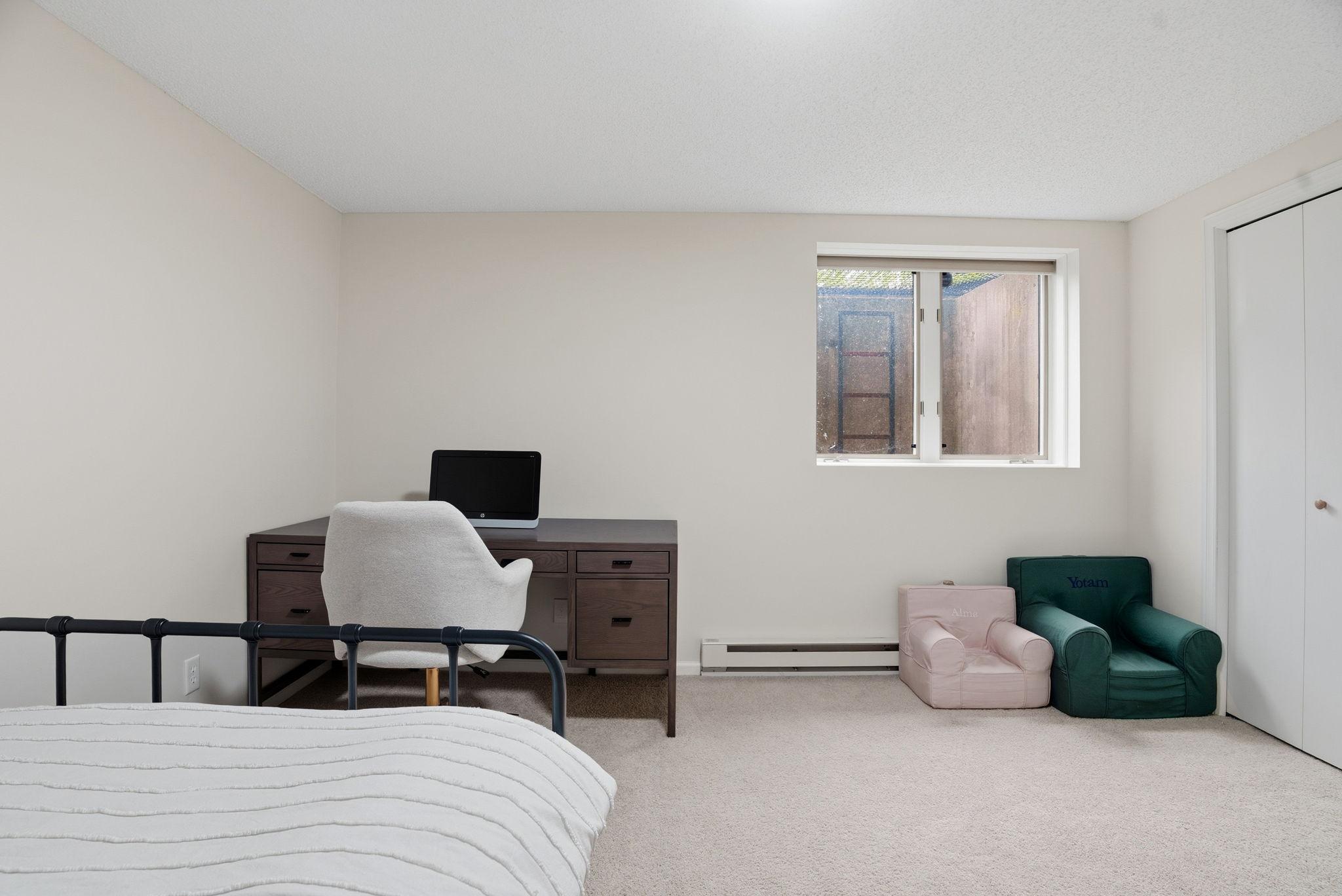 5th bedroom in basement