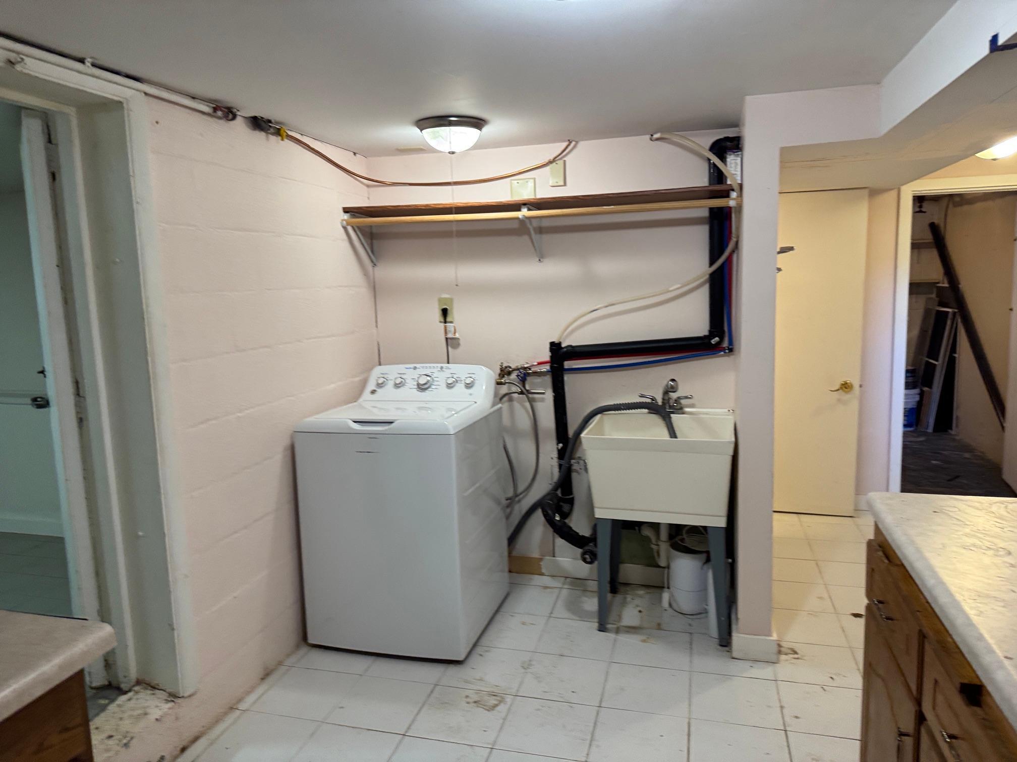 Basement Laundry