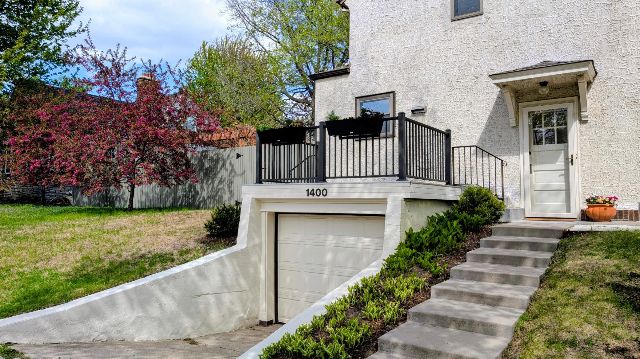 Side balcony above the garage offers the perfect spot to unwind and take in sunset views!
