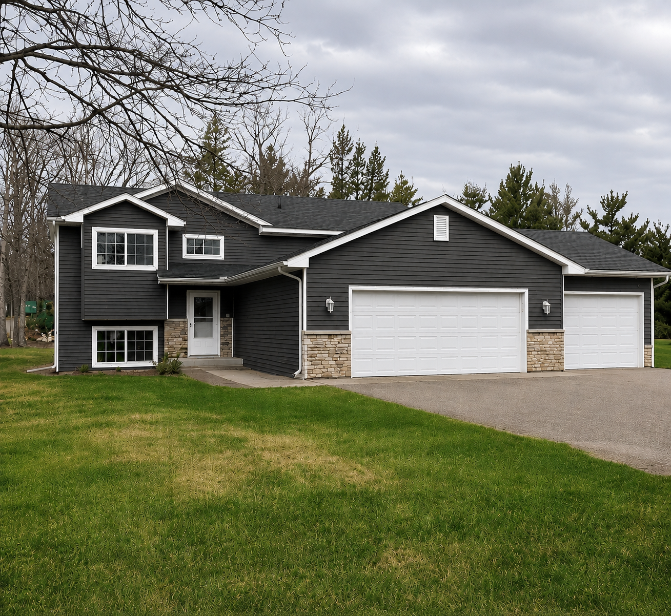 House color option 4 in dark gray