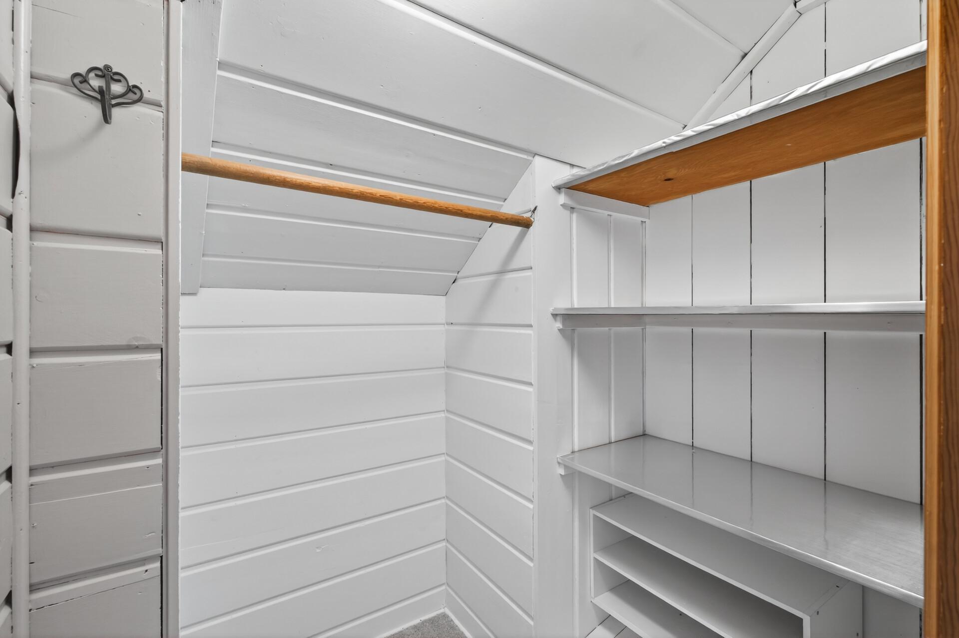 Walk in closet upstairs!