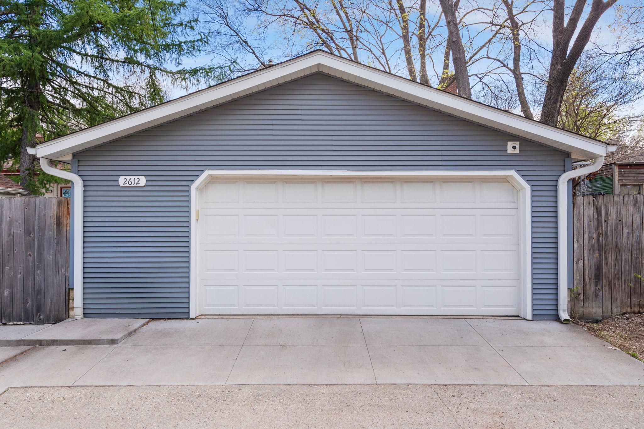 Wide Garage Door