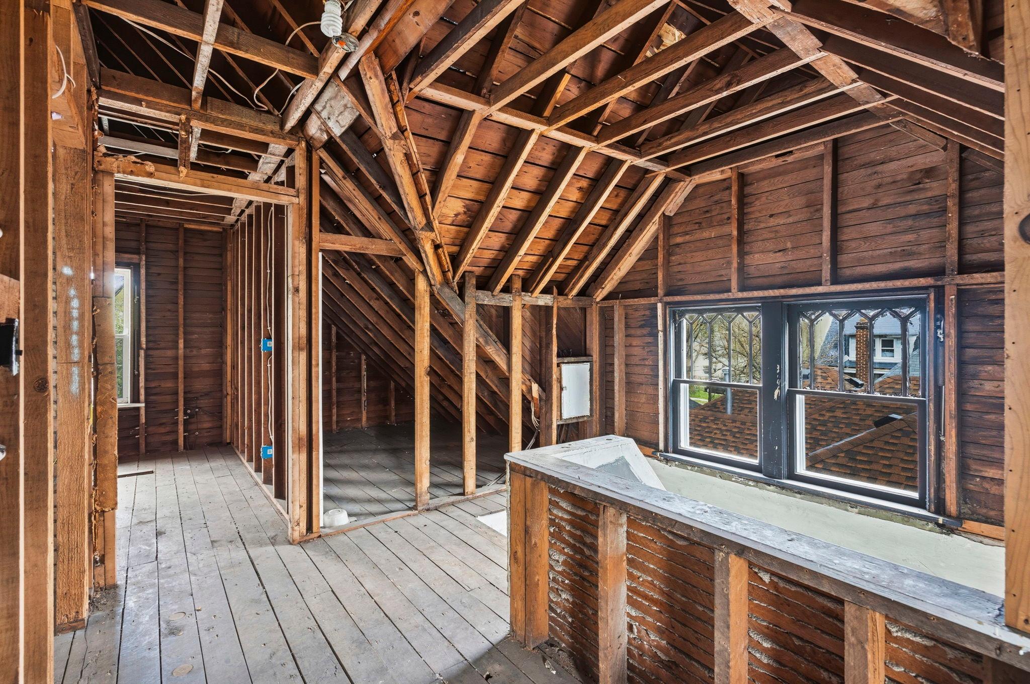 Large Attic For Expansions