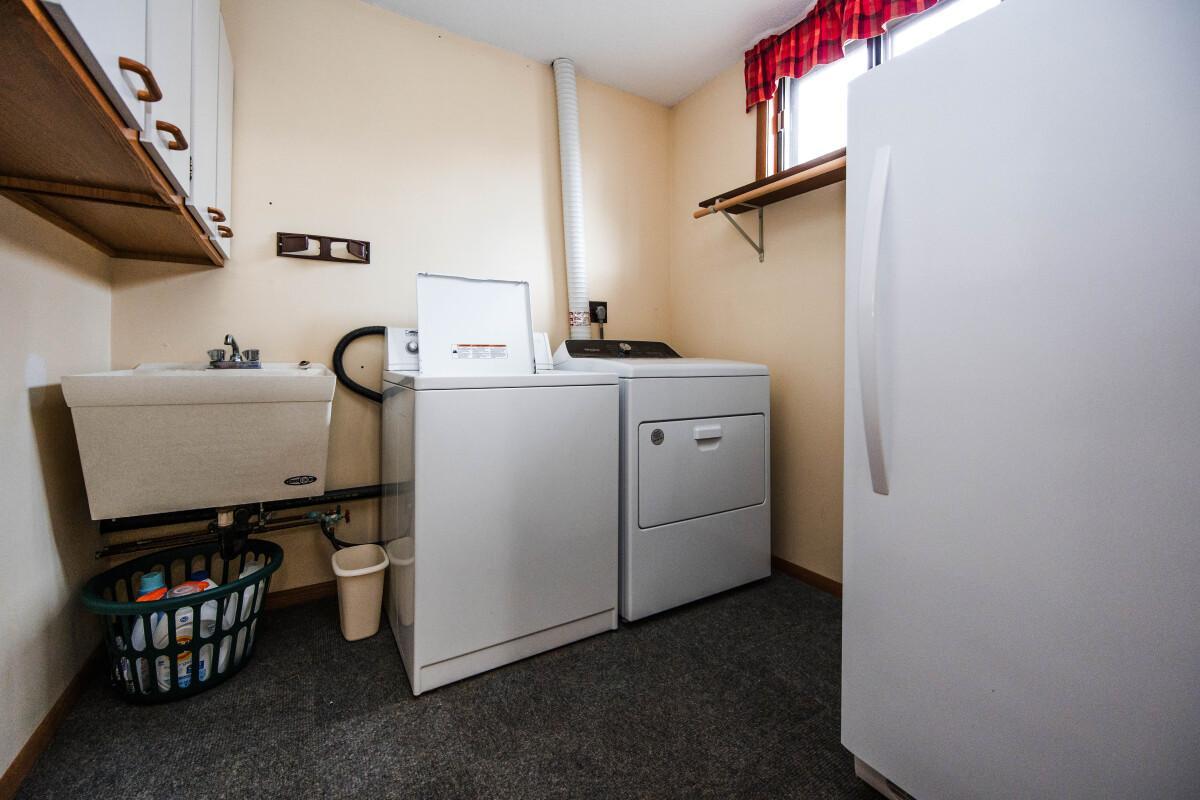 Laundry Room w/Sink & Storage