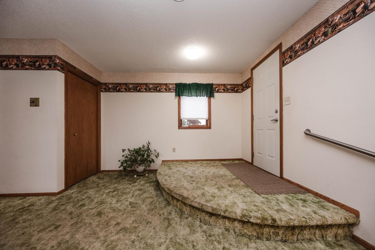 Lower Level Entrance From Garage