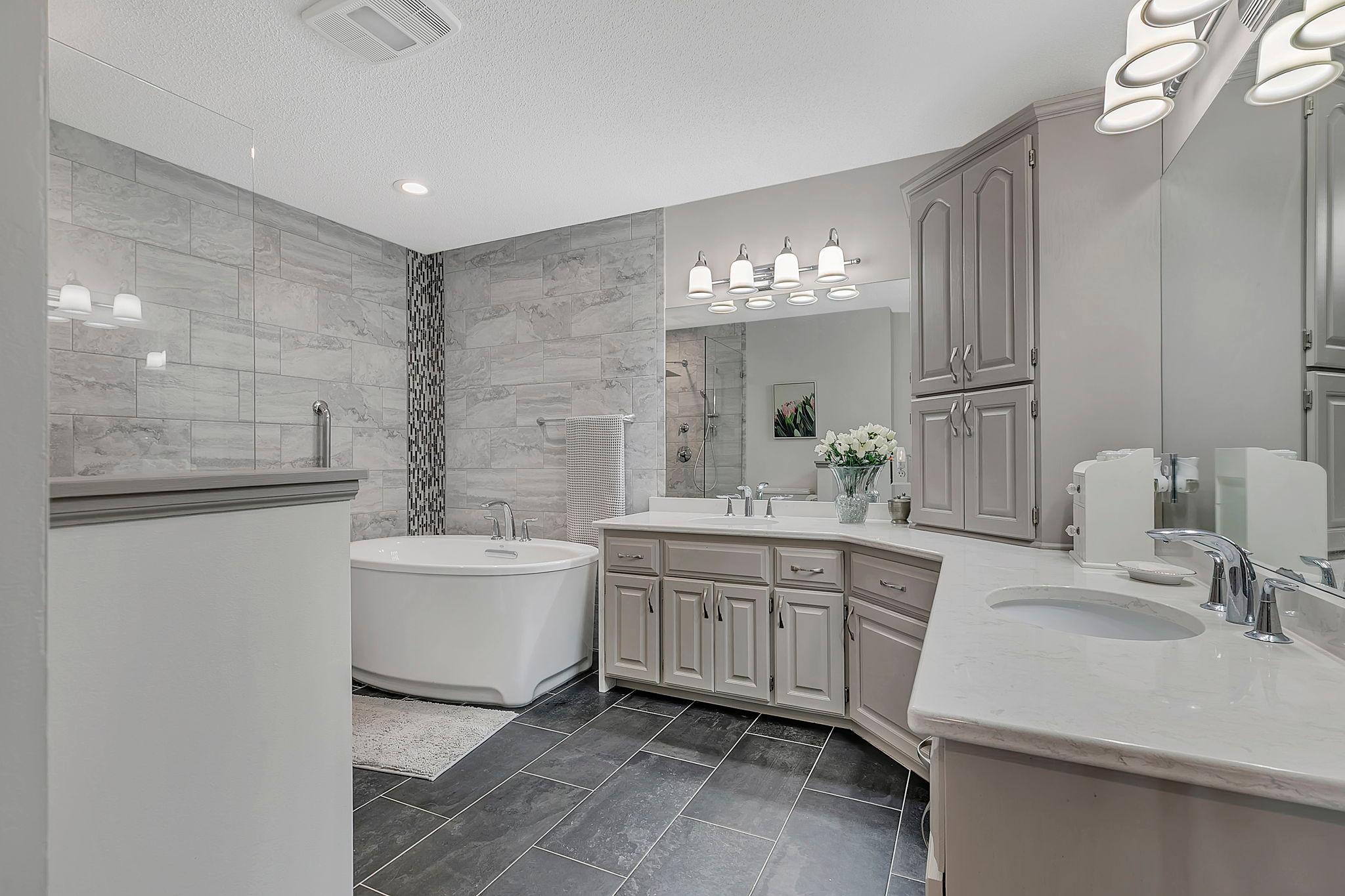 Private Primary Bathroom - main level