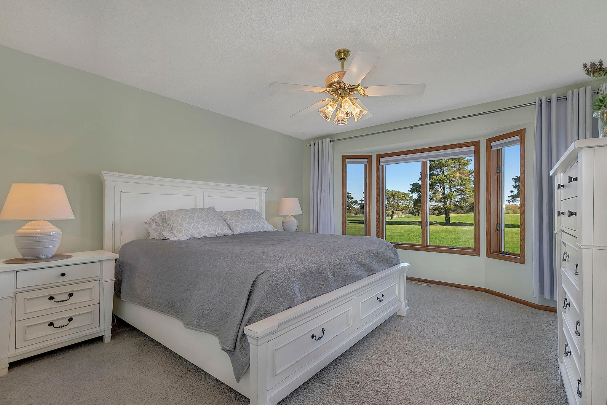 Primary Bedroom Suite - Golf Course Views - main level
