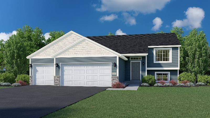 Rendering showcases Stone Accents. Home features a Walkout Lower Level ready for future finish! Exterior color scheme will be slightly different than shown. Rendering may not depict actual plan, material, & finishes included in this home.