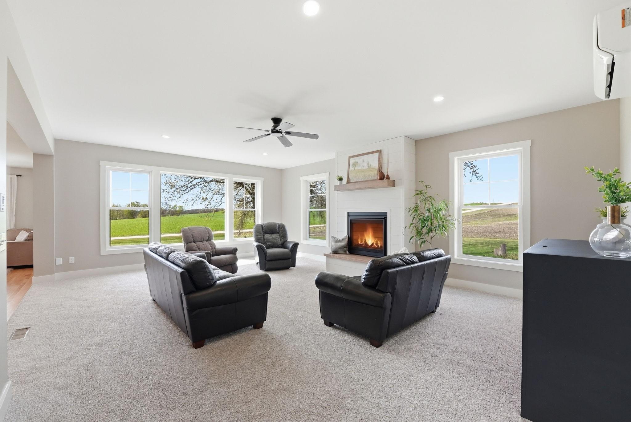 Lots of windows offering plenty of natural light and amazing views!