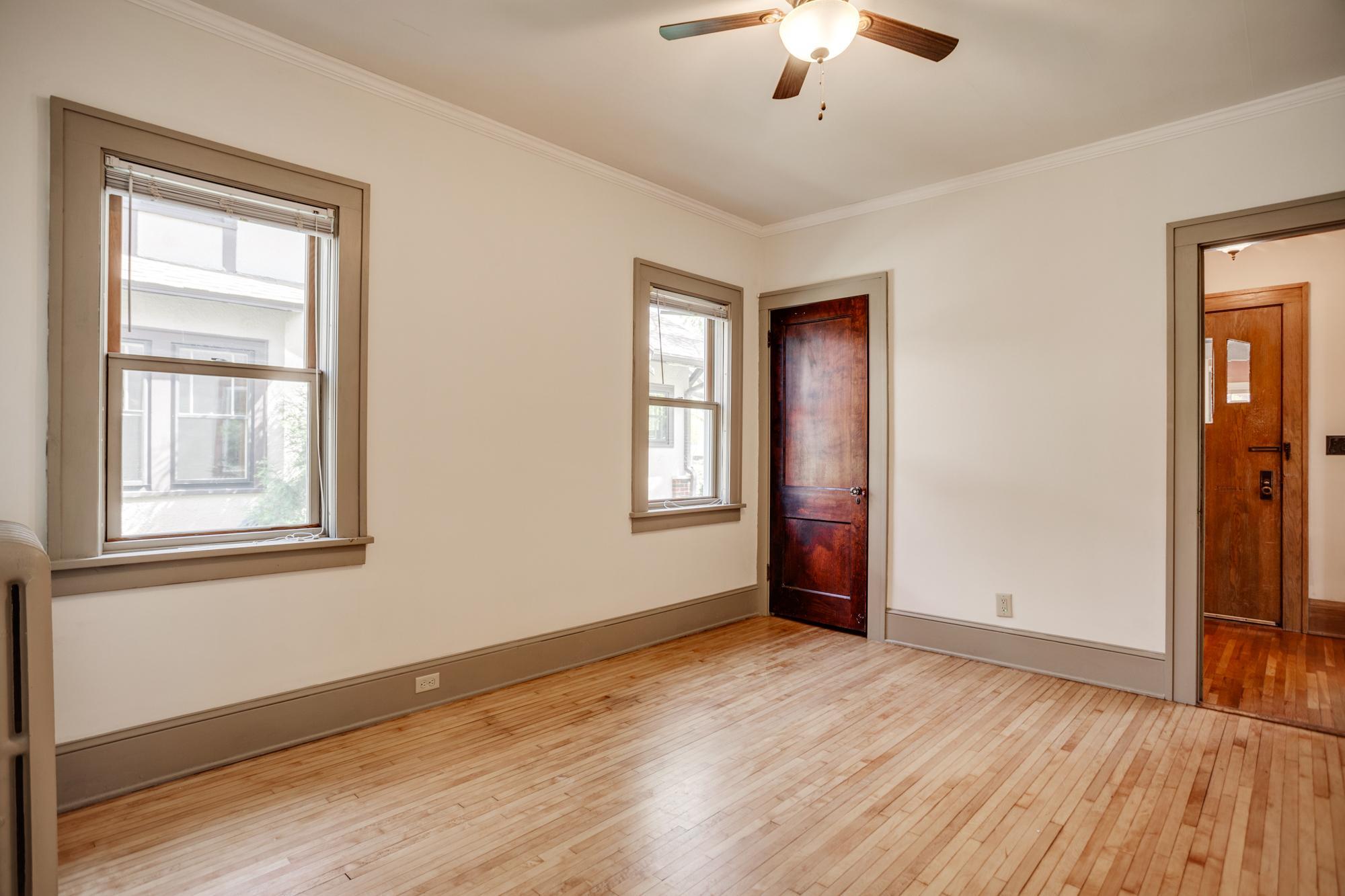 Main floor first bedroom