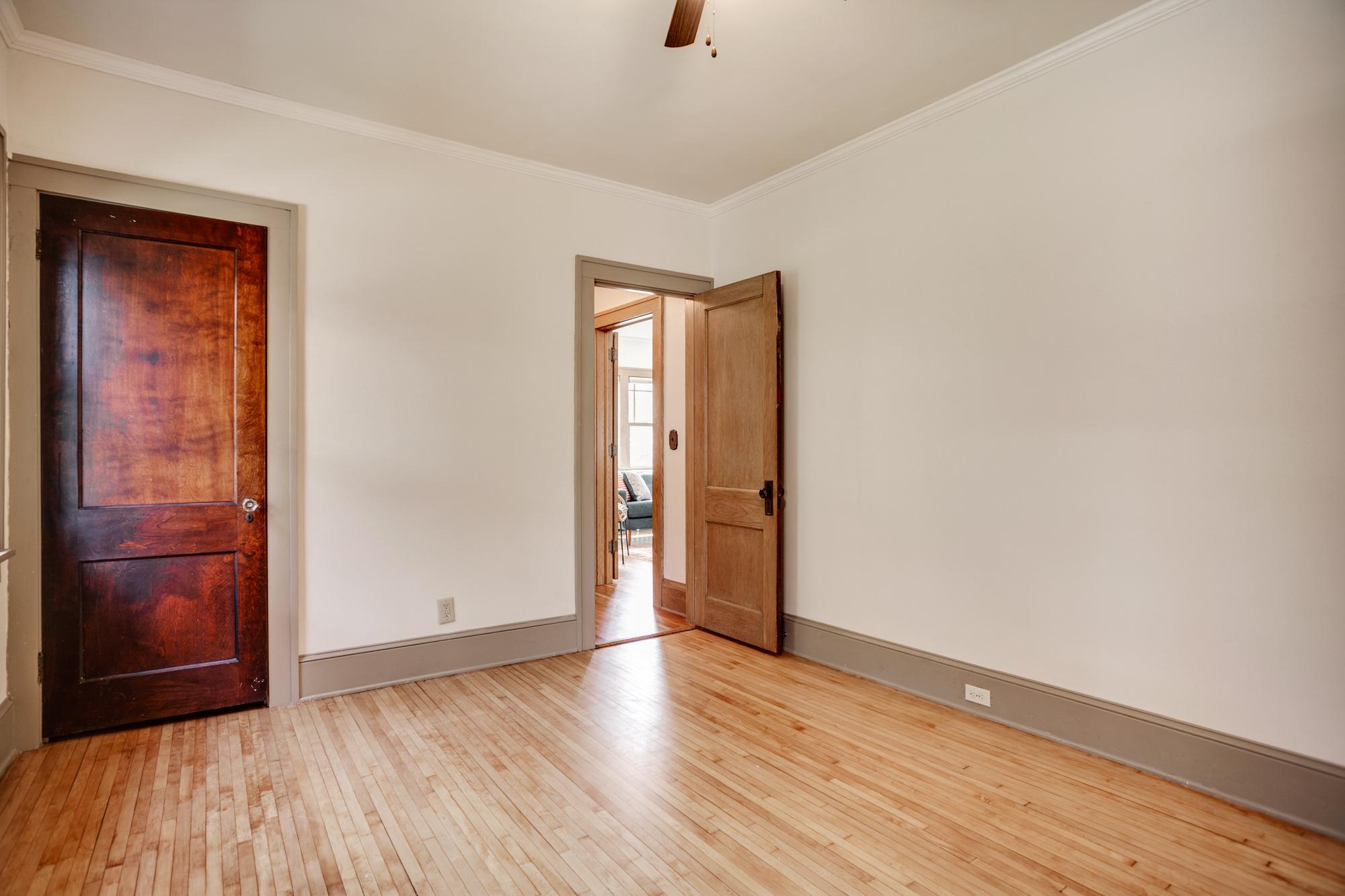 Main floor first bedroom