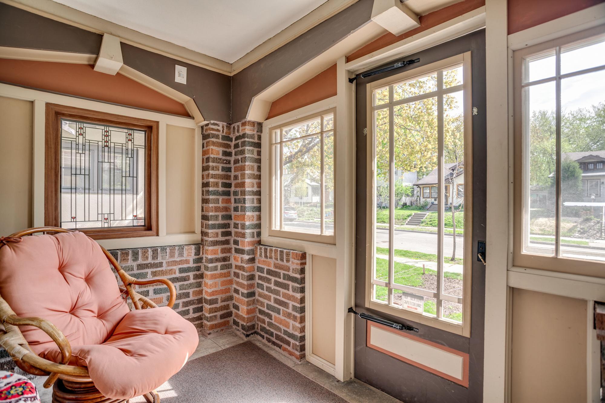 Enjoy the 3-season porch