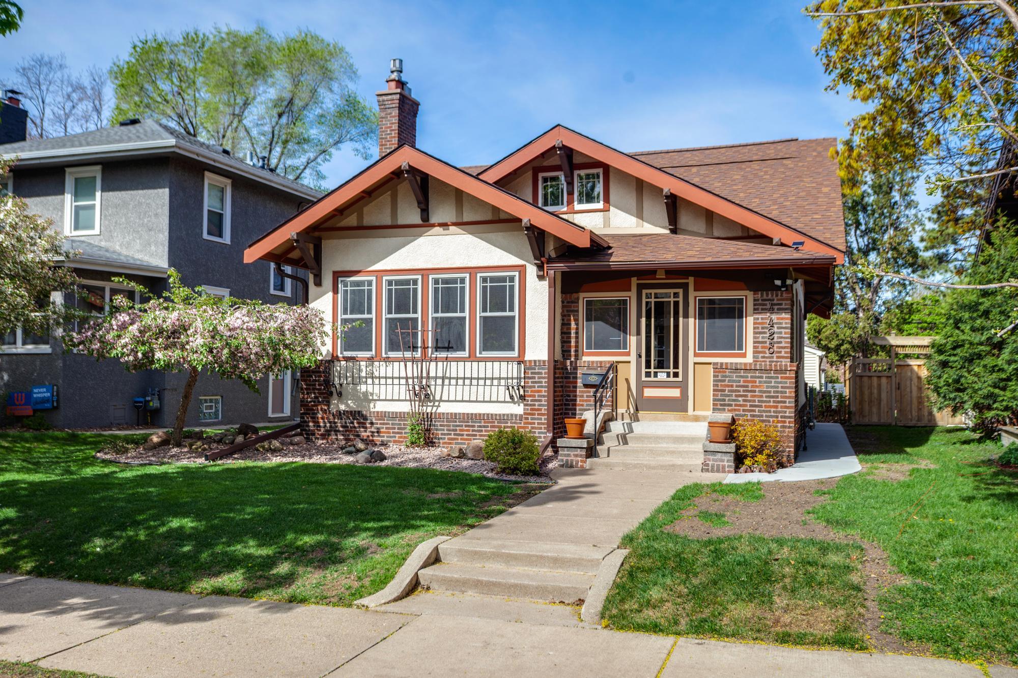 Welcome home to 4428 Garfield Ave, a classic 1920 Craftsman style bungalow