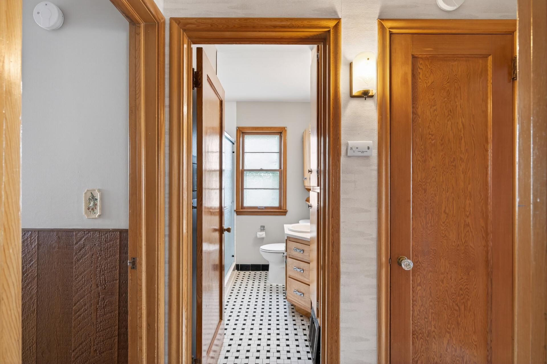 Main floor bathroom