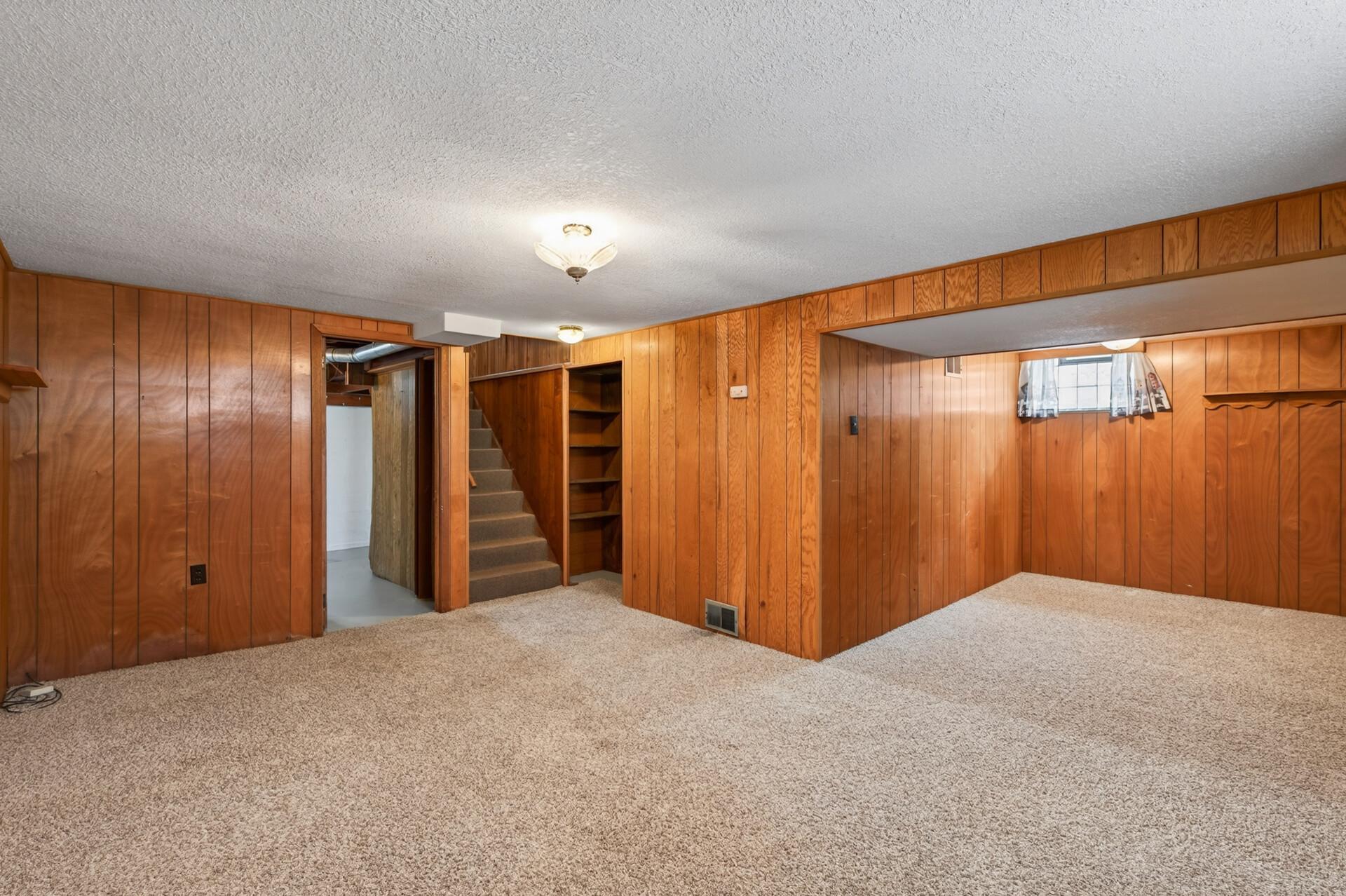 Lower level family room