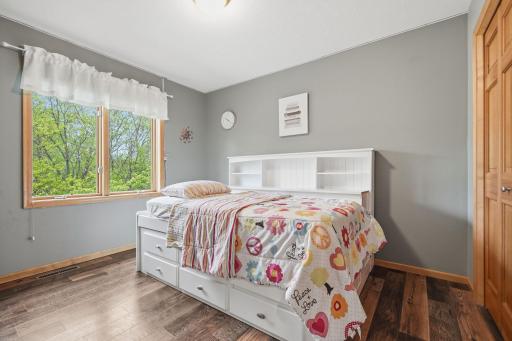 One of the 4 upper level spacious bedrooms