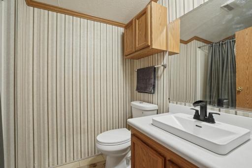 Bathroom across from Bedroom 2