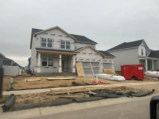 Home under construction for a June completion.